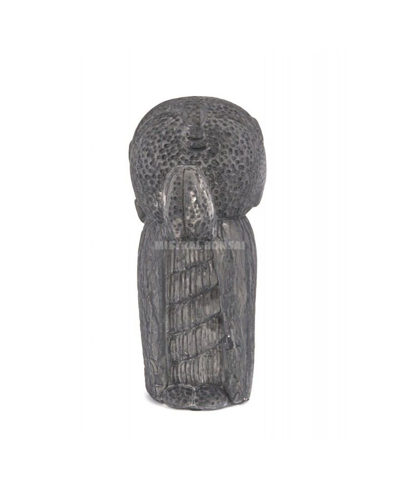 Figura de cerámica Jizo rezando 12x12,5x25 cm decoración zen