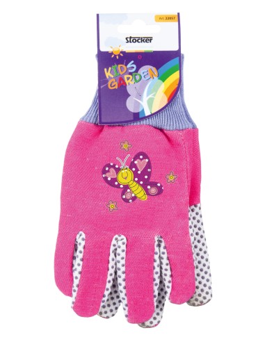 Guante Rosa Infantil Stocker  Guantes Cálidos y Cómodos para Niños | Endanea Garden

