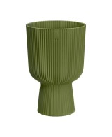 MACETA VIBES FOLD COPA 14CM VERDE HELECHO