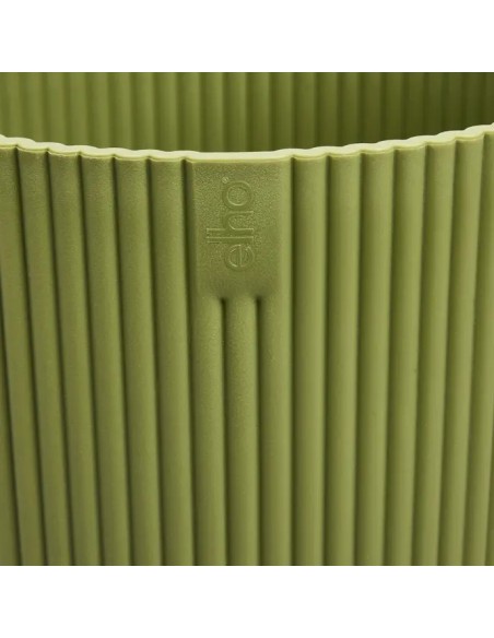 MACETA VIBES FOLD COPA 14CM VERDE HELECHO