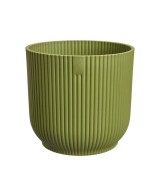 MACETA VIBES FOLD REDONDA MINI 9CM VERDE HELECHO