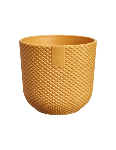 MACETA JAZZ REDONDA MINI 7CM AMARILLO AMBAR