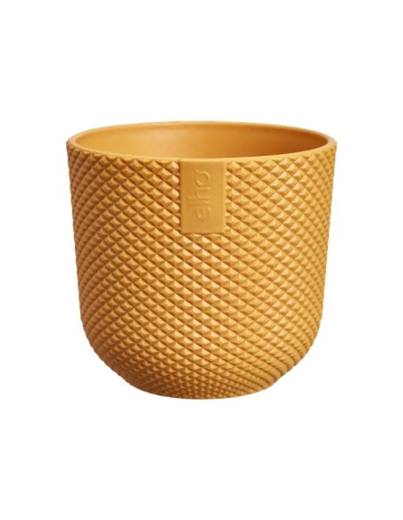 MACETA JAZZ REDONDA MINI 7CM AMARILLO AMBAR