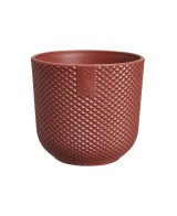 MACETA JAZZ REDONDA MINI 7CM ROJO TOSCANA