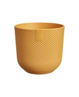MACETA JAZZ REDONDA MINI 9CM AMARILLO AMBAR