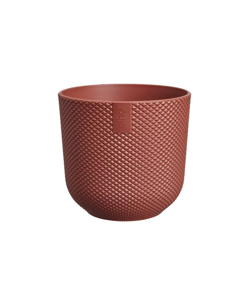 MACETA JAZZ REDONDA MINI 9CM ROJA TOSCANA