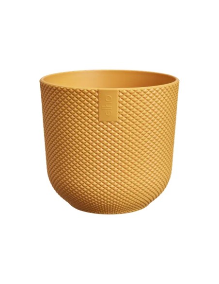 MACETA JAZZ REDONDA MINI 11CM AMARILLO AMBAR