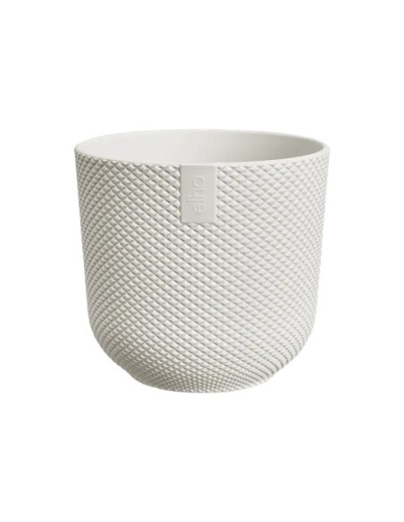 MACETA JAZZ REDONDA MINI 11CM BLANCA