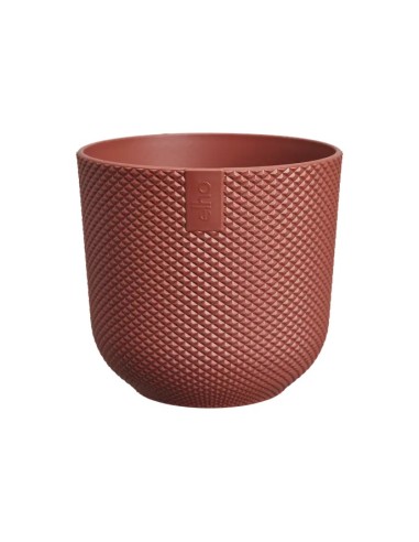 MACETA JAZZ REDONDA MINI 11CM ROJO TOSCANA