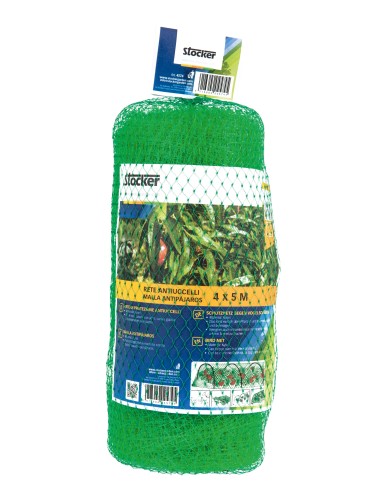 Malla Antipájaros 2x5m Resistente UV para Jardín y Cultivos | Endanea Garden

