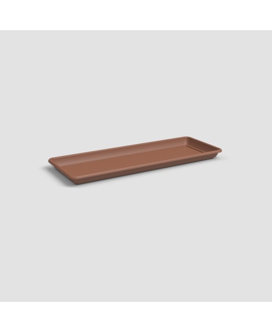PLATO VENEZIA RECTANGULAR L 80CM TERRACOTA