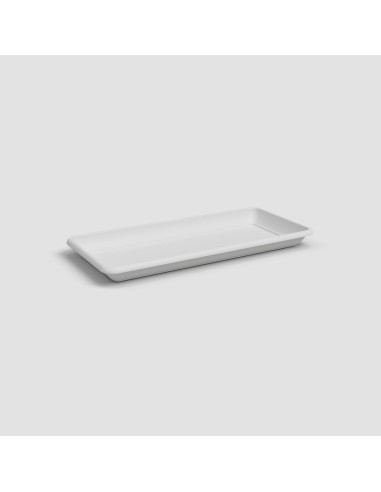 PLATO VENEZIA RECTANGULAR L 80CM BLANCO
