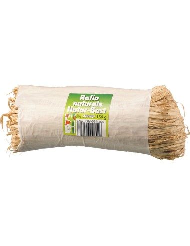 Rafia Natural 150gr Beige | Rafia Ecológica para Jardinería y Manualidades

