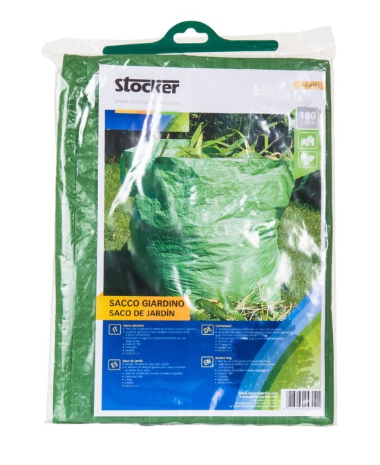 Bolsa de Jardín Stocker 55x55x75 cm  Resistente y Gran Capacidad para Desechos

