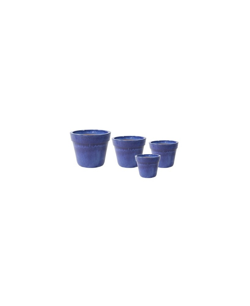 MACETA BASIC D47H39 FALLING AZUL