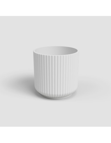 MACETA LUNA 21CM MA BLANCO