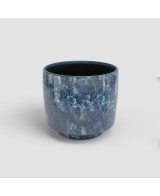 MACETA MINERVA 21CM VD AZUL NOCHE
