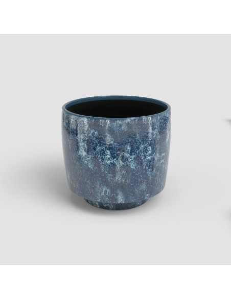 MACETA MINERVA 24CMVD AZUL NOCHE