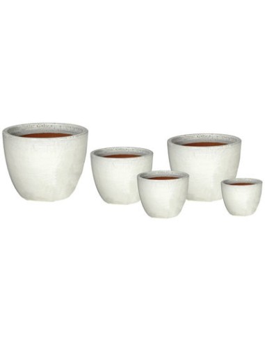 VASO ESMALTADO FALLING BLANCO D38H32