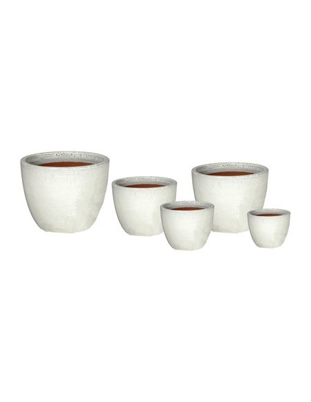 VASO ESMALTADO FALLING BLANCO D48H41