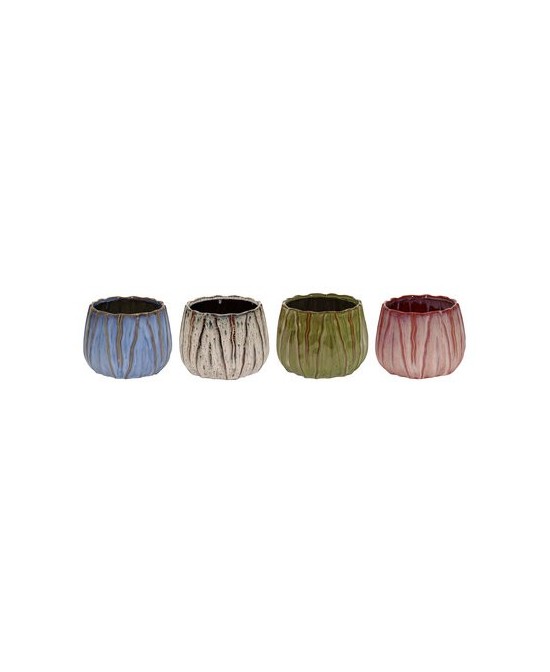 MACETA CAULDRON MIX D12X11