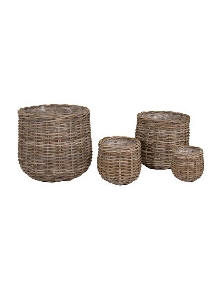 CESTO MIMBRE EVI CAULDRON NATURAL D35H33