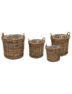 CESTO MIMBRE  KUBU  CILINDRO  D80H65