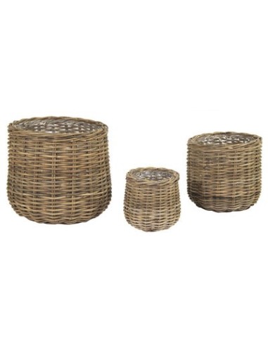 CESTO MIMBRE LONI CAULDRON D35H33
