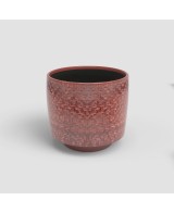 MACETA MINERVA 24CM VD ROJO