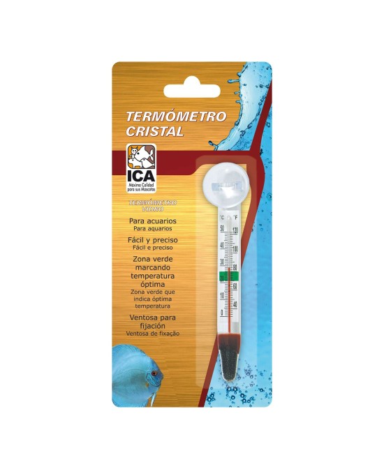 TERMOMETRO DE CRISTAL EN BLISTER