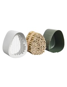 HOTEL PARA ABEJAS ESSENTIAL 19CM GRIS 2