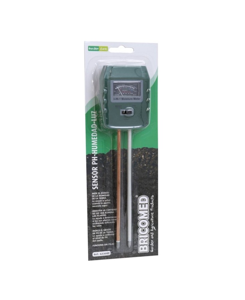 SENSOR  PH HUMEDAD LUZ BRICOMED