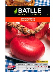 SEMILLA CEBOLLA ROJA DE ZALLA NIORT BATLLE