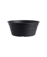 Maceta G.B. Bol 33 cm Negro - Elegante y Duradera para Jardín e Interior | Endanea Garden

