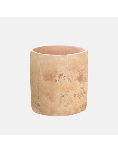 MACETA CILINDRO DELTA 30X29CM ANTIC TERRACOTTA