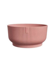 MACETA VIBES FOLD BOWL 25CM ROSA DELICADO
