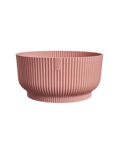 MACETA VIBES FOLD BOWL 25CM ROSA DELICADO