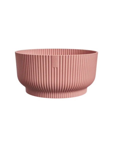 MACETA VIBES FOLD BOWL 25CM ROSA DELICADO