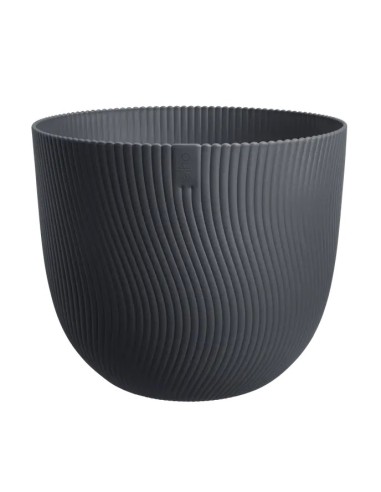 MACETA SEREH REDONDA 47CM ANTRACITA