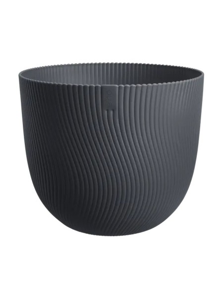 MACETA SEREH REDONDA 47CM ANTRACITA