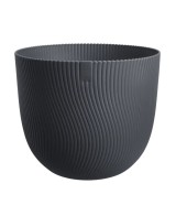 MACETA SEREH REDONDA 47CM ANTRACITA