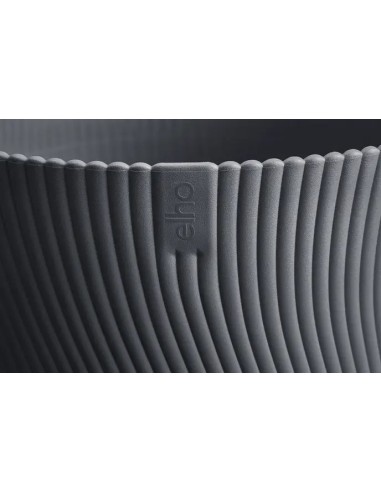 MACETA SEREH REDONDA 47CM ANTRACITA