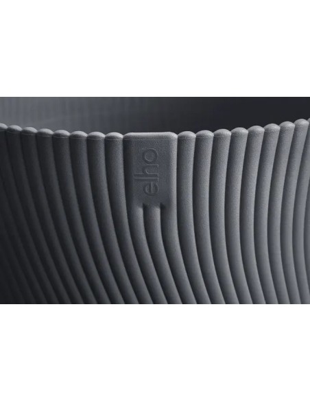 MACETA SEREH REDONDA 47CM ANTRACITA