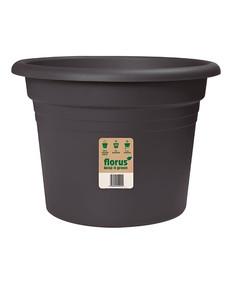 MACETA MED. CILINDRO 57CM ANTRACITA
