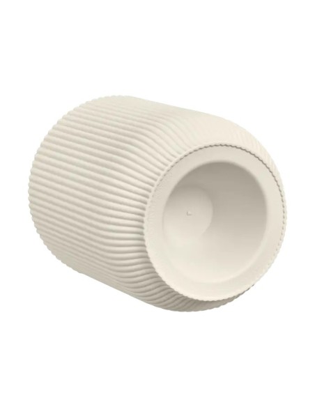 MACETA VIBES FOLD OEQUIDEA HOOG 12.5CM BLANCO LINO