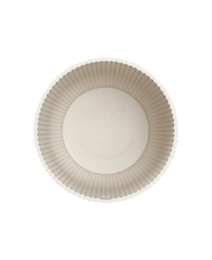 MACETA VIBES FOLD REDONDA MINI 11CM BLANCO LINO