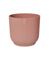 Maceta Vibes Fold Round 14 cm Rosa  Elegante y Moderna para Plantas Pequeñas | Endanea Garden