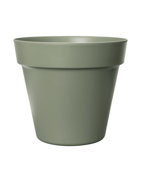 Maceta Paris 18 cm Verde - Elegante y Duradera para Plantas en Interiores y Exteriores

