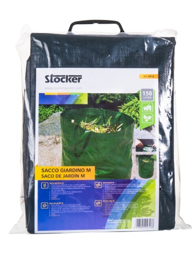 Bolsa de Jardín Stocker 50x75cm - 272L Resistente y Ligera | Endanea Garden

