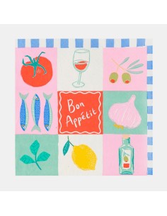 SERVILLETAS DE 33CM BON APPETIT
